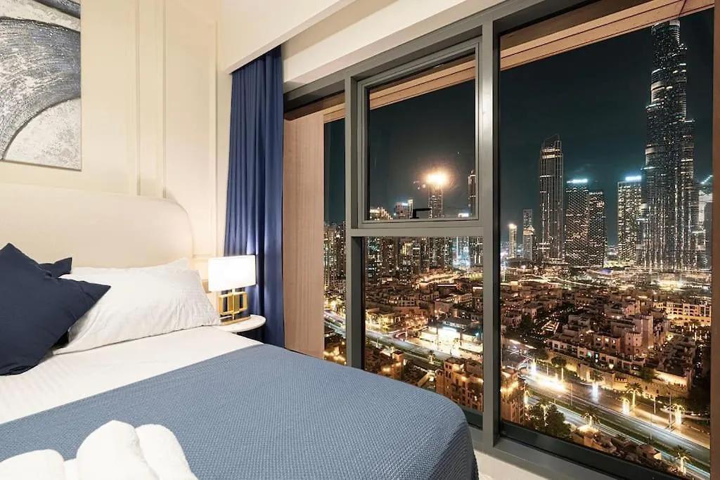 Lux Apartment I Full Burj View - 1 Min Dubai Mall 0*,  United Arab Emirates