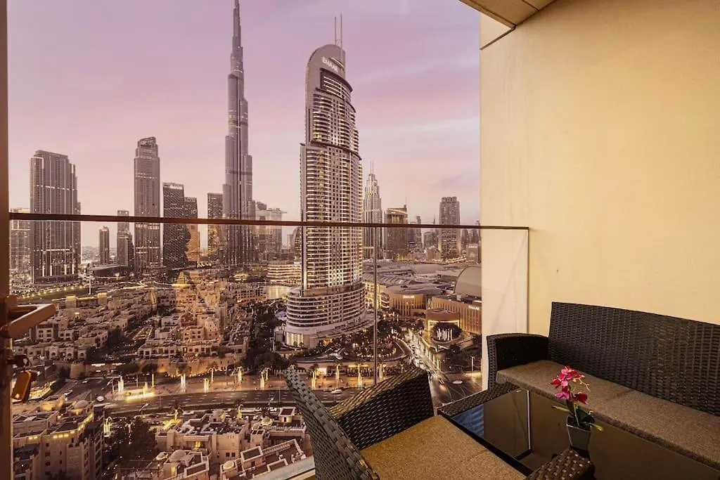 Lux Apartment I Full Burj View - 1 Min Dubai Mall 0*,