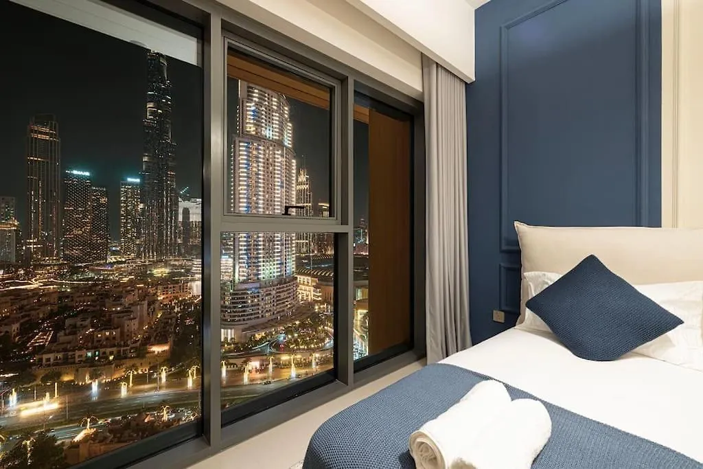 Lux Apartment I Full Burj View - 1 Min Dubai Mall 0*,
